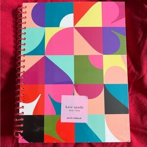 Kate Spade spiral notebook, new with tag